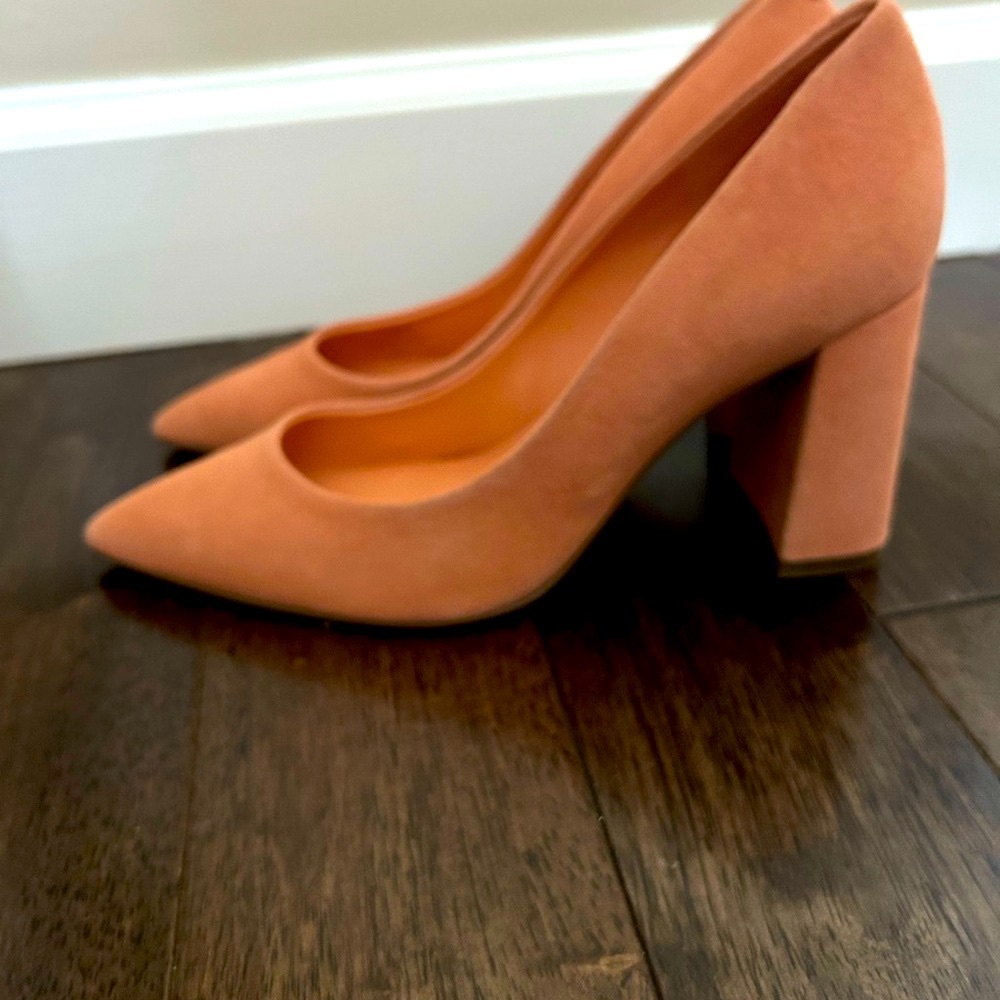 Calvin Klein Suede Pumps